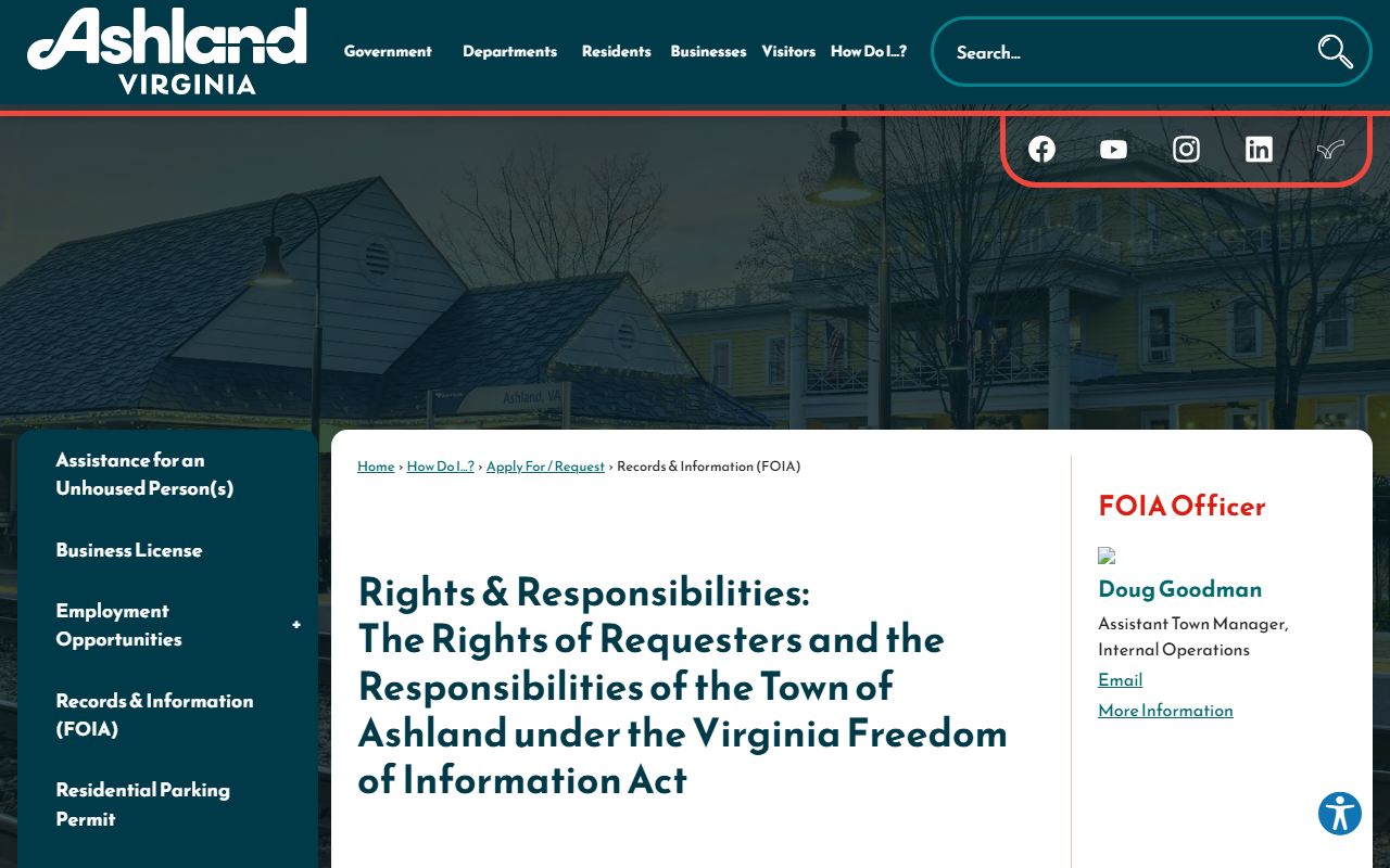 Ashland phone directory screenshot