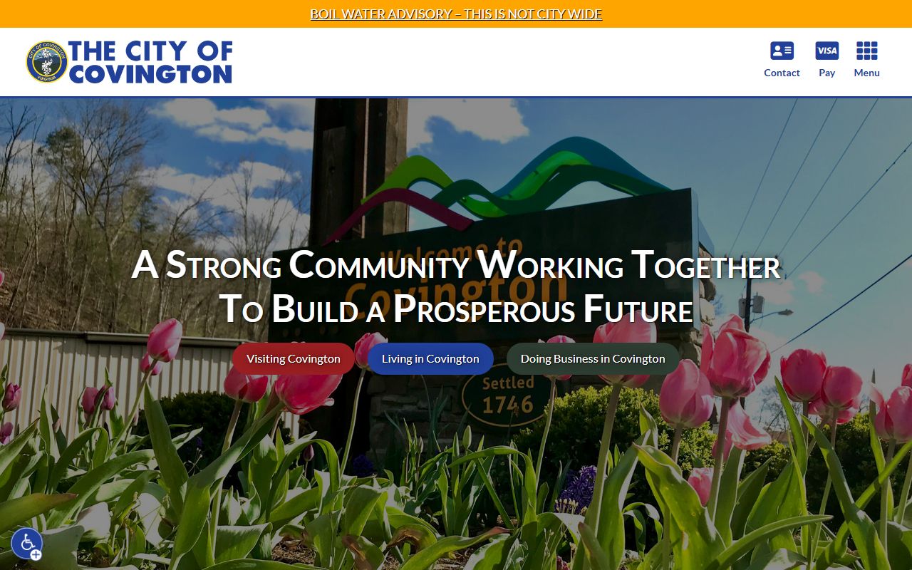 Covington Virginia phone directory city home page