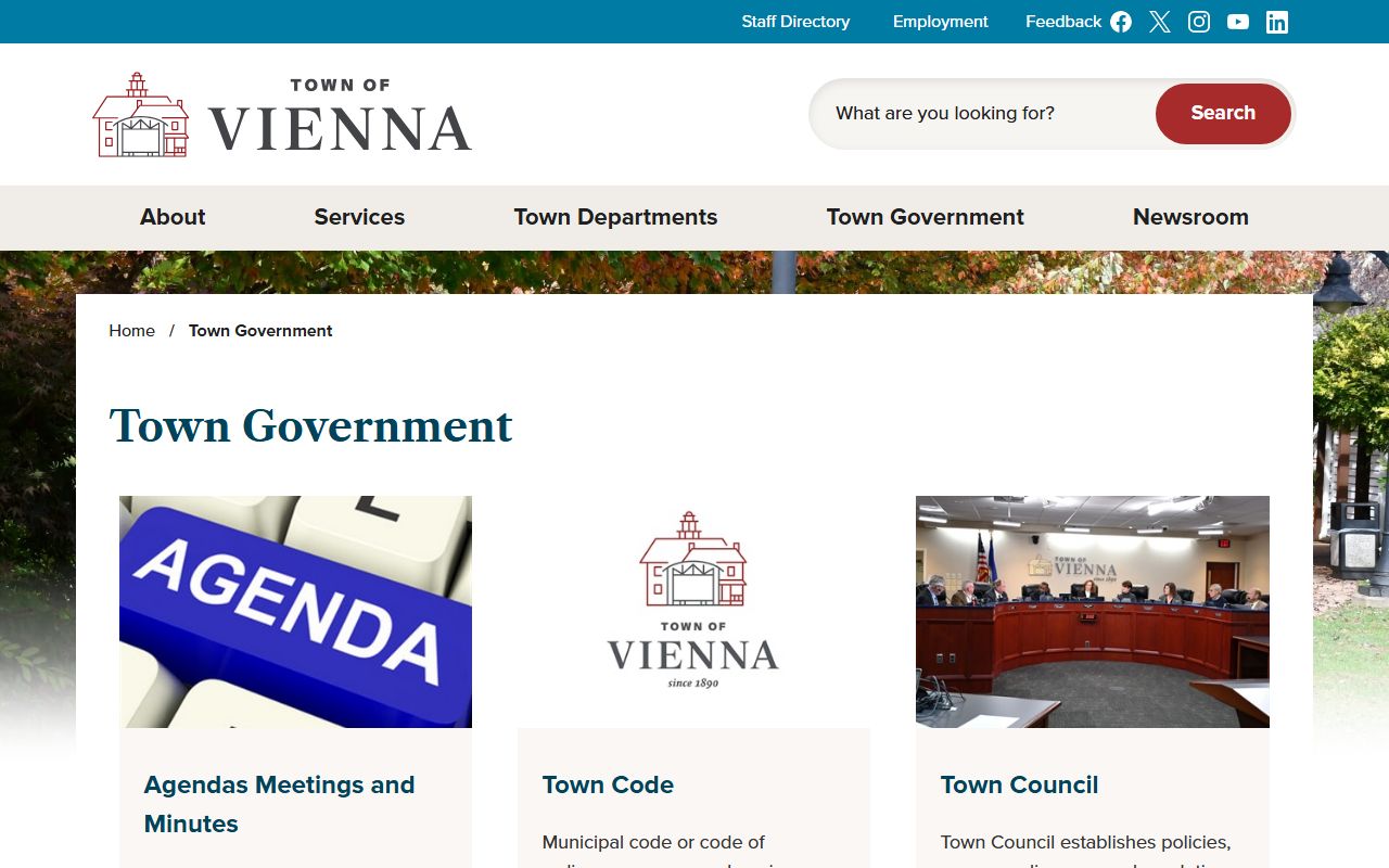 Vienna phone directory screenshot